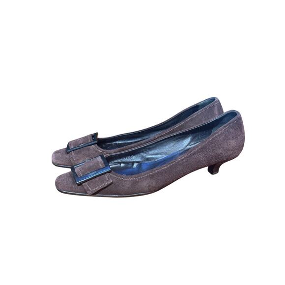 Vintage Prada suede kitten heel size euro 40 - Picture 1 of 8